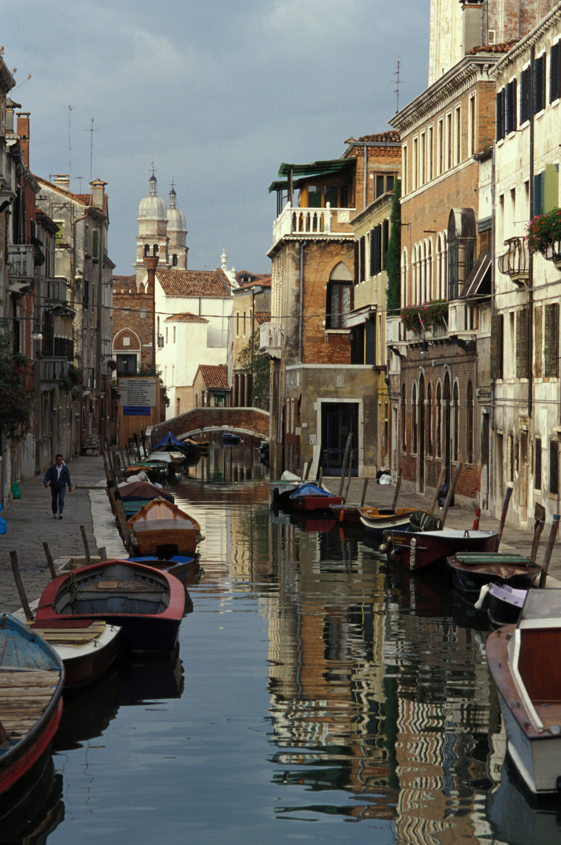 "Canal, Venice, Italy" stock image