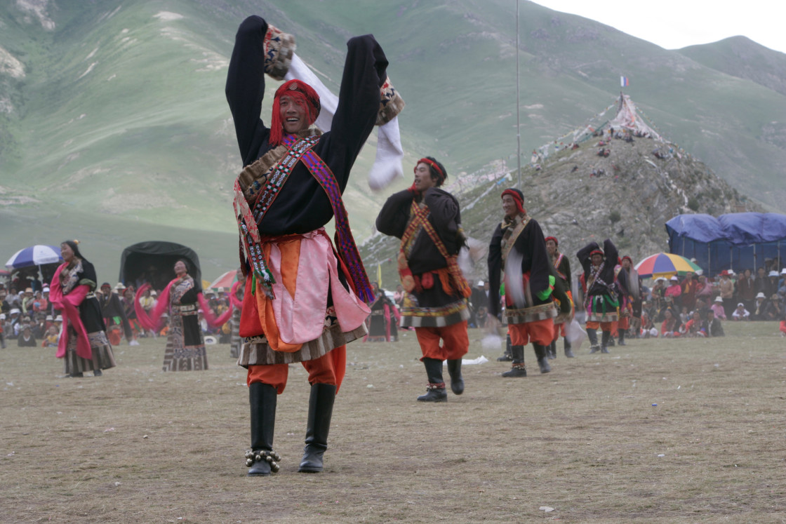 "Dancer, Jekundo horse festival" stock image