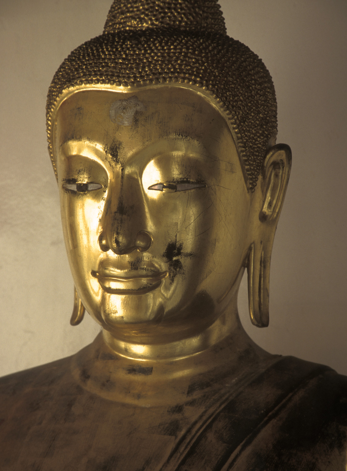 "Buddha head, Thailand" stock image