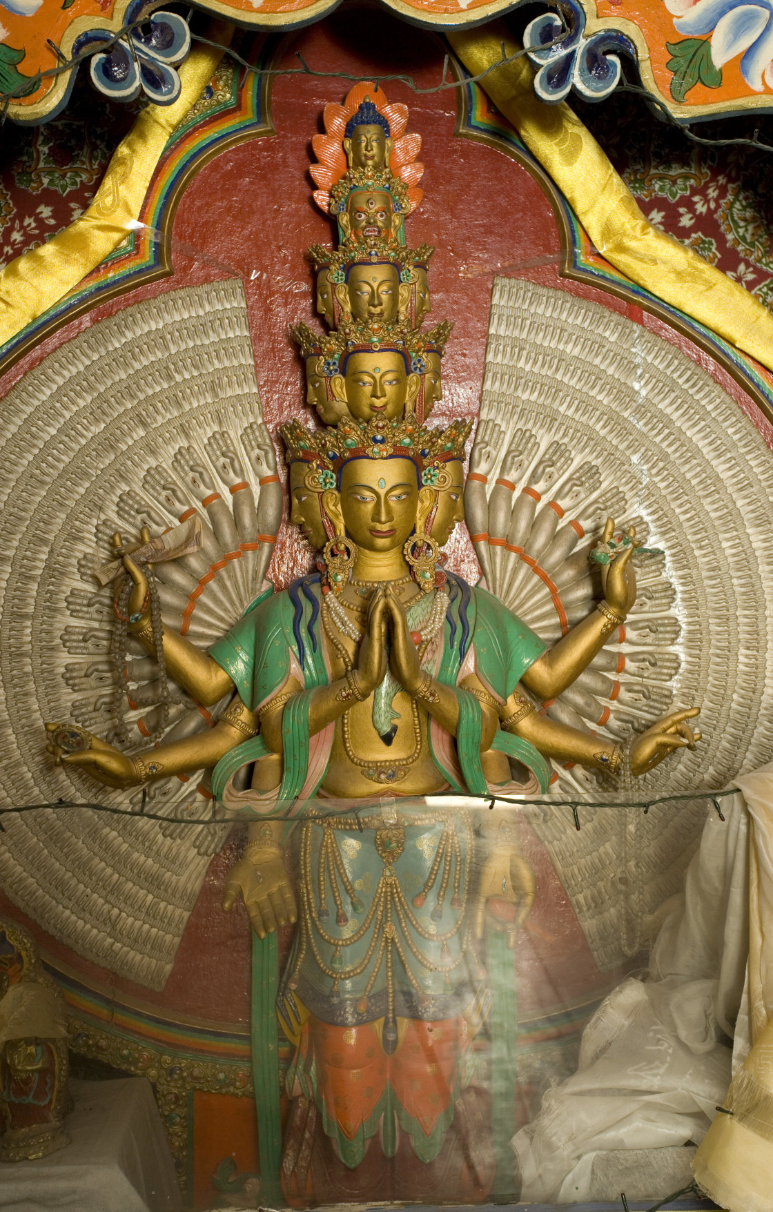 "Avalokitesvara, statue" stock image