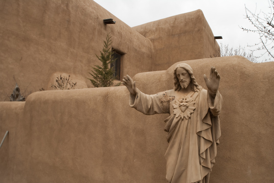 "Jesus, Sante Fe, New Mexico" stock image