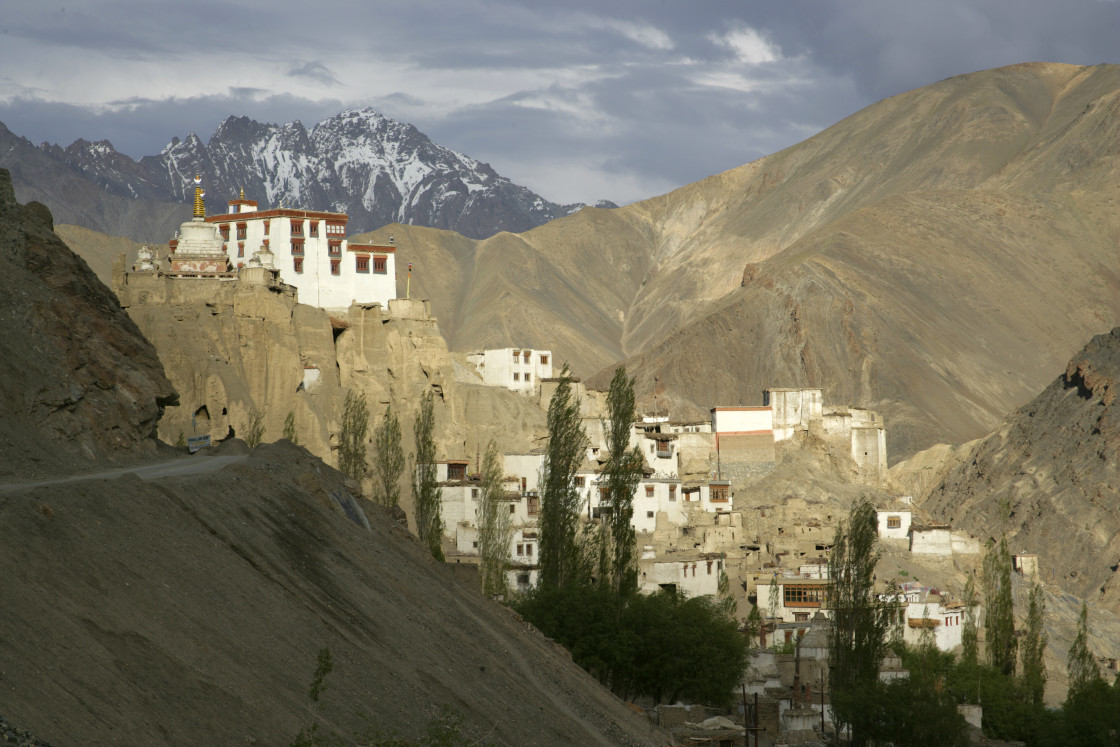 "Thiksey Monastery Leh Ladakh, India" stock image