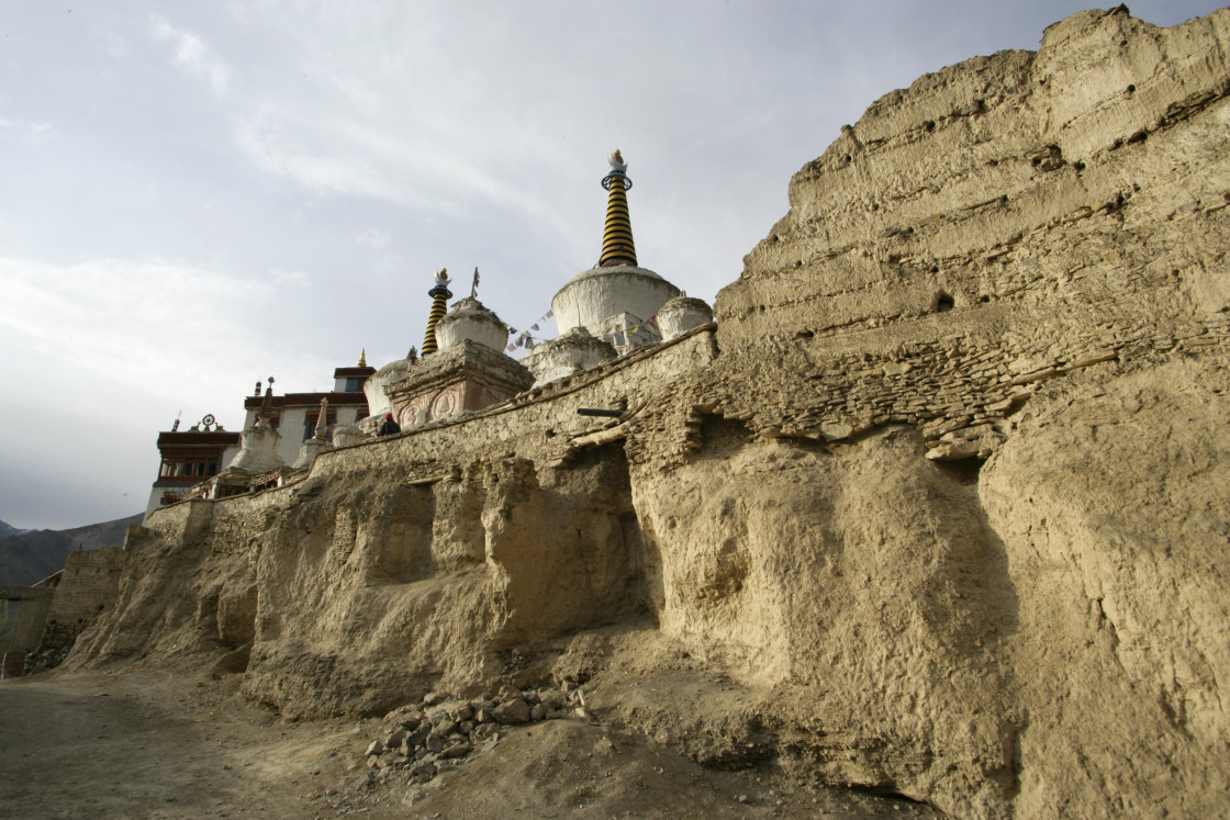 "Stupas, Ladakh, India" stock image