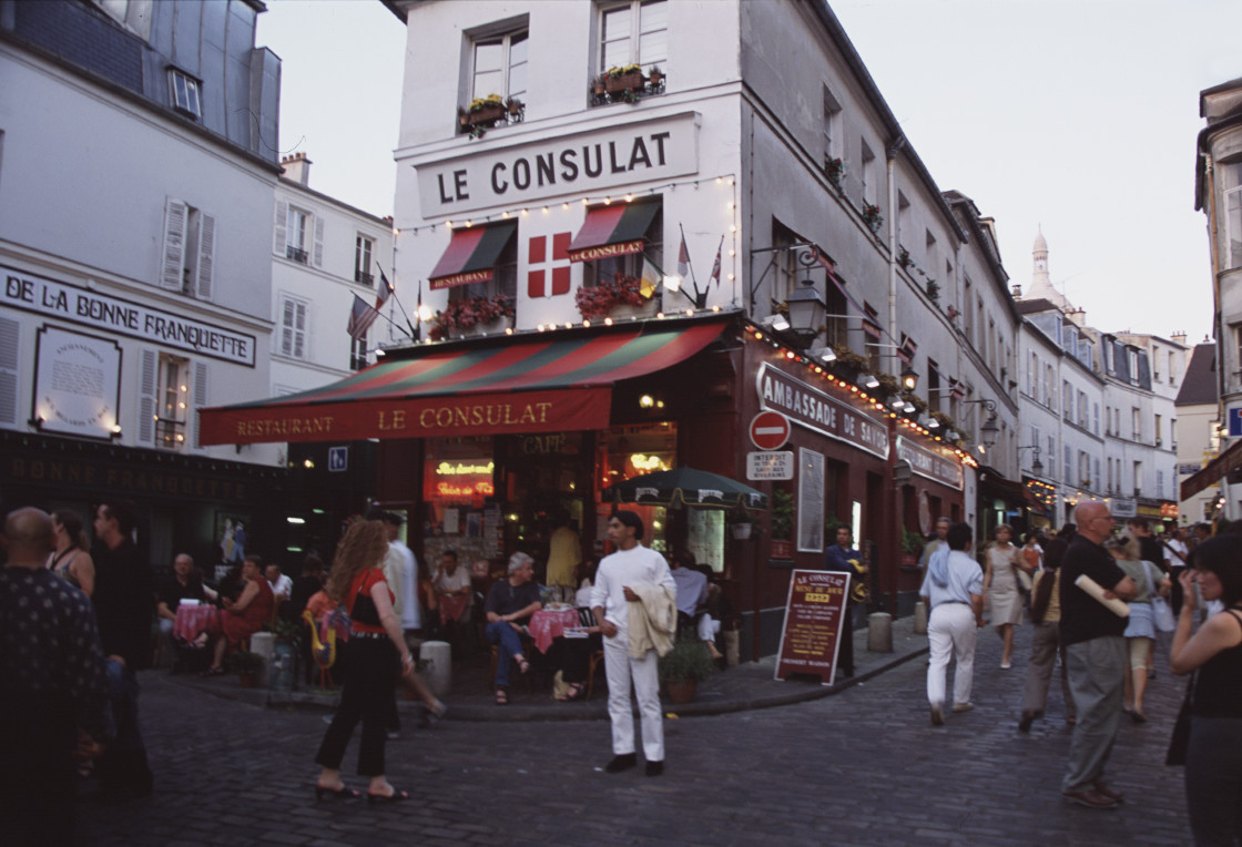 "Le Consulat, Paris" stock image