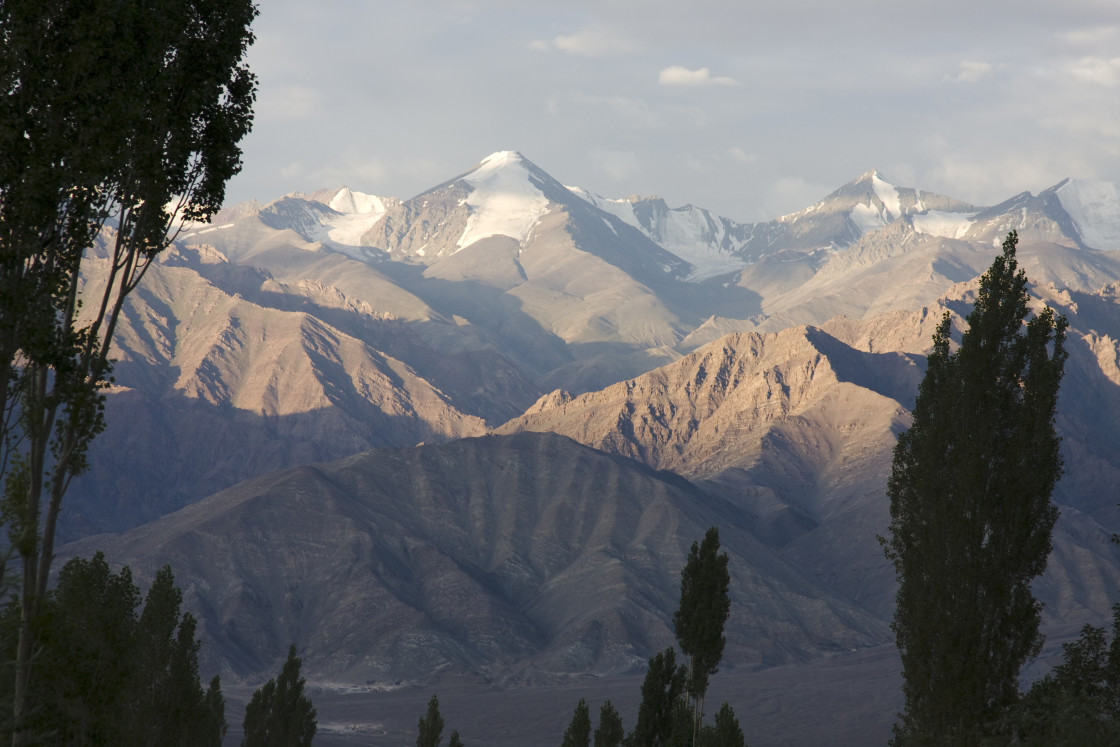 "Mountains, Leh, Ladakh, India" stock image