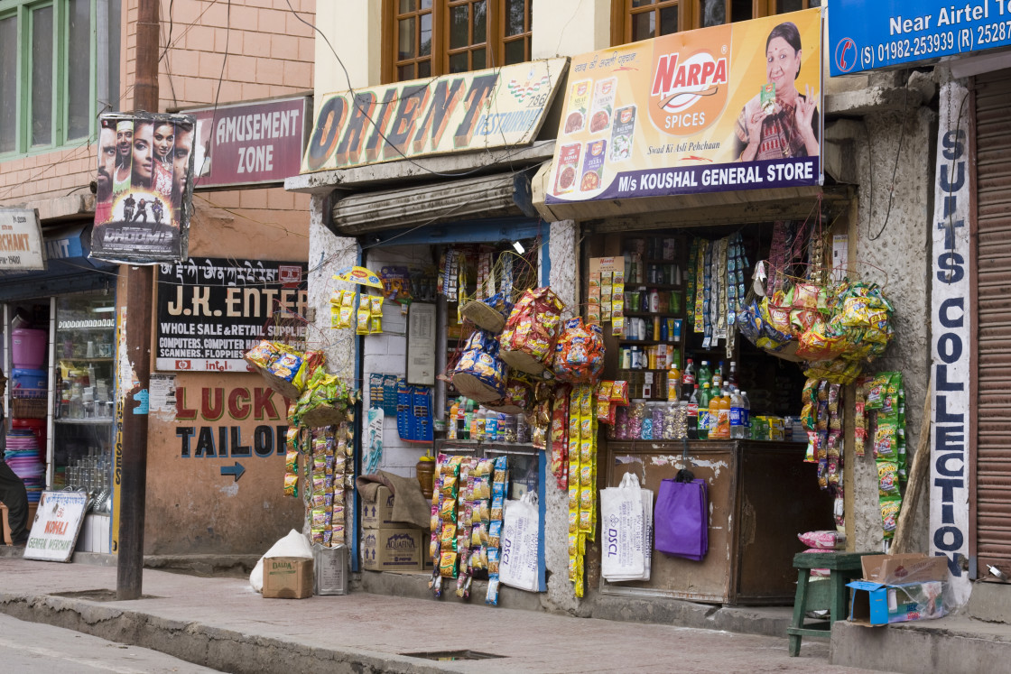 "Leh, Ladakh, India" stock image