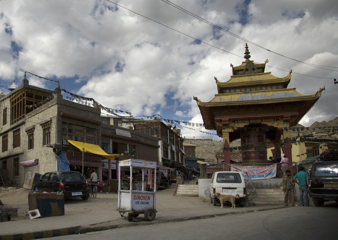 "Leh, Ladakh, India" stock image