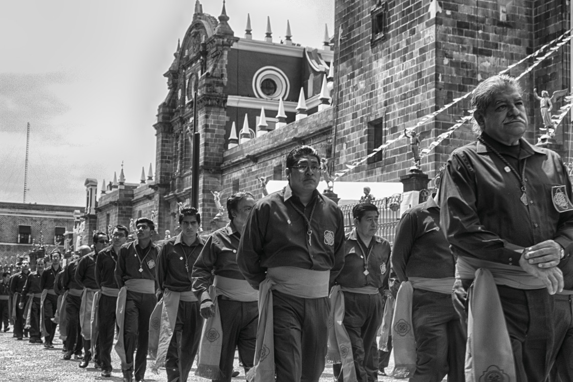 "Semana Santa, San Miguel de Allende, Mexico" stock image