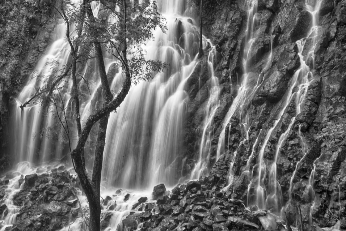 "Watefall, Valle de Bravo, Mexico" stock image