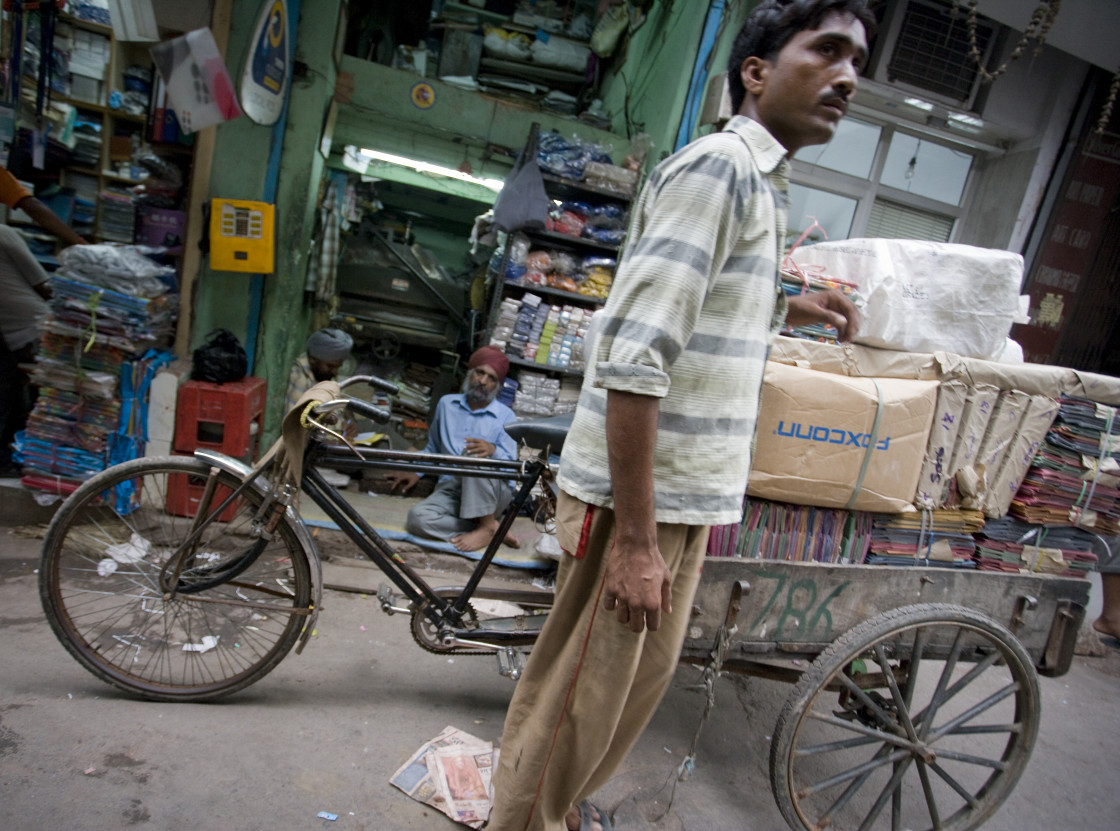 "Old Delhi, India_G3T7365" stock image