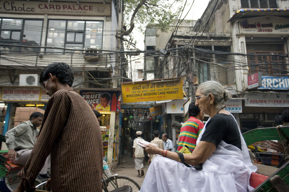 "Old Delhi, India_G3T7369" stock image