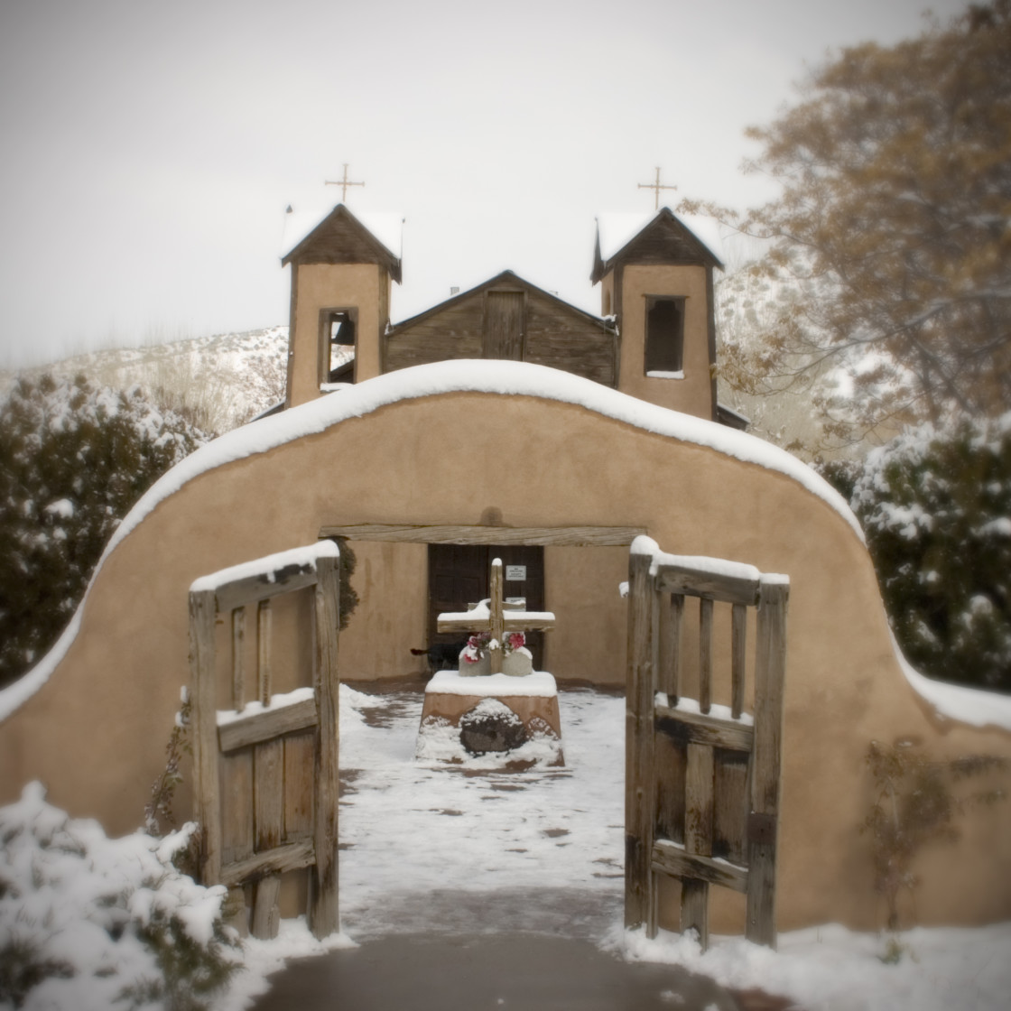 "Santuario de Chimayó, New Mexico" stock image