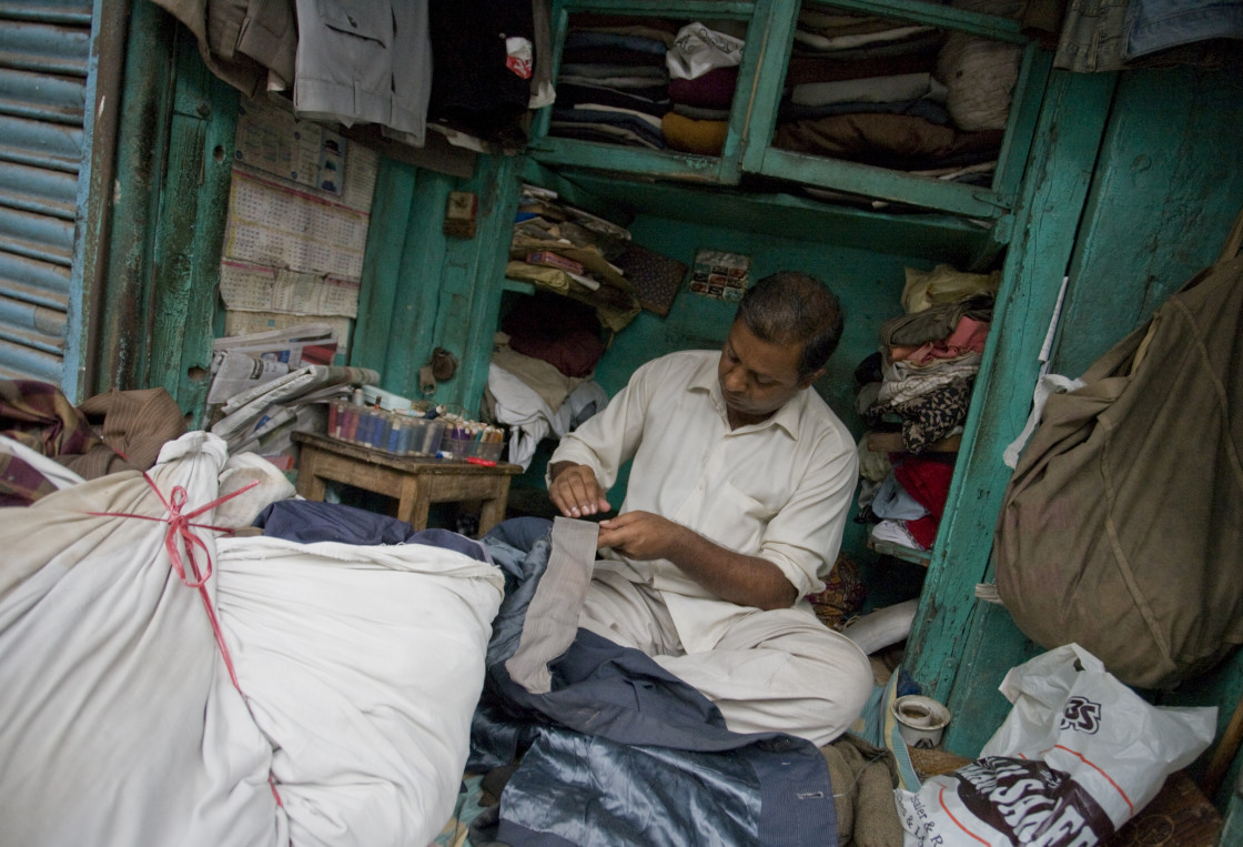 "Taylor, Old Delhi, India_G3T7375" stock image