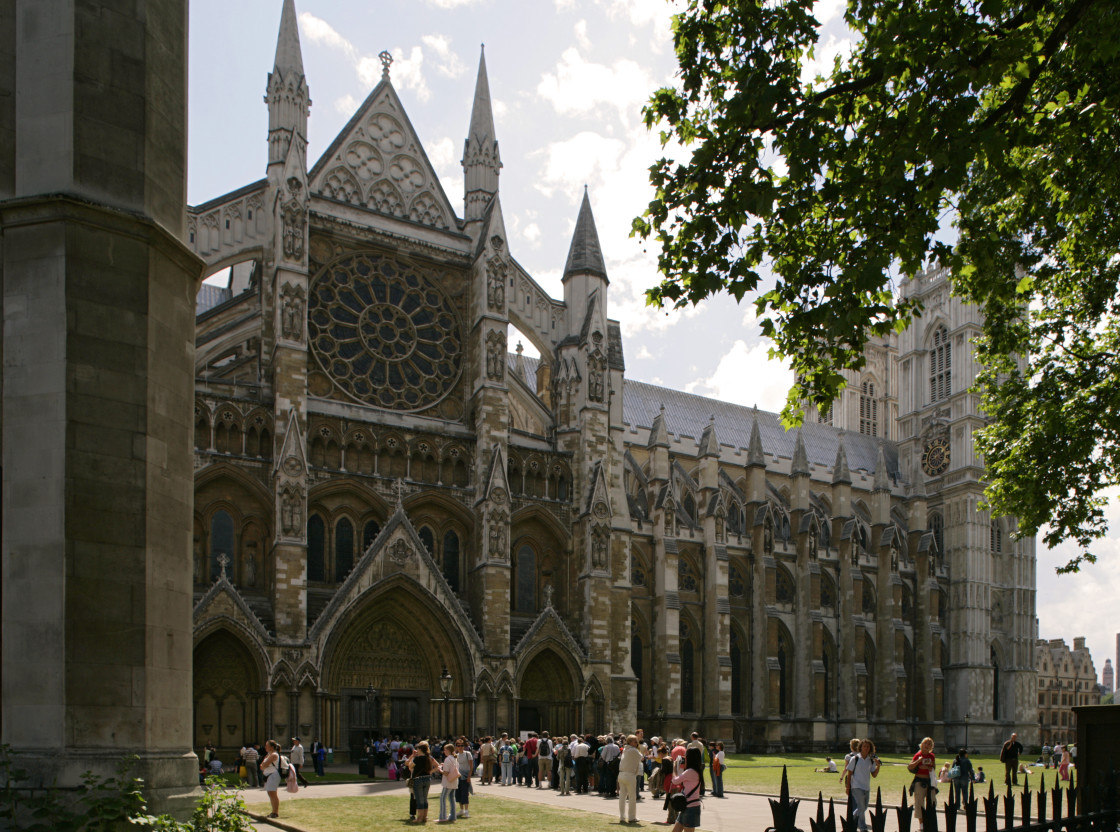 "Westminster Abbey, London" stock image