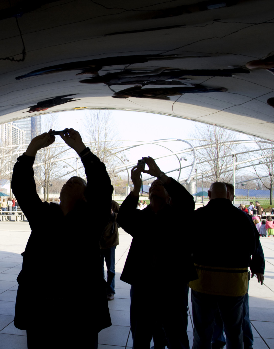 "Cloud Gate,Chicago" stock image