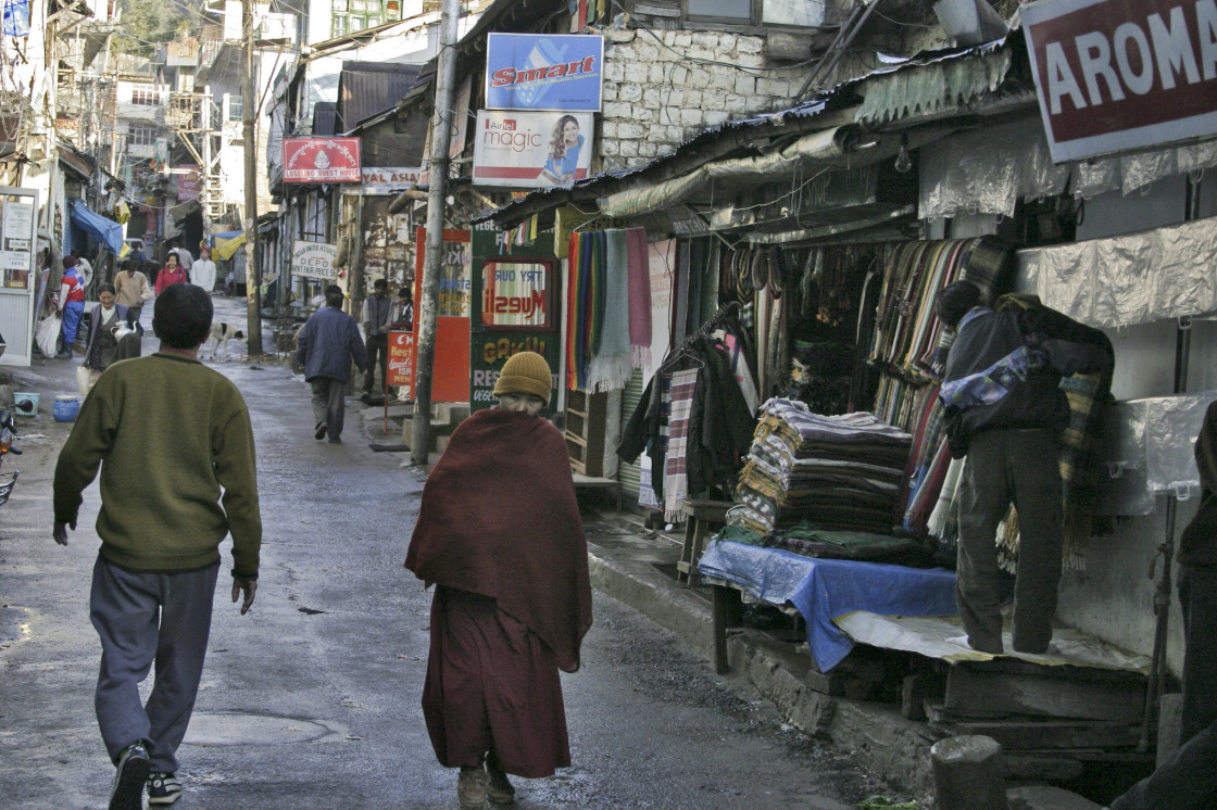 "Dharamsala, India" stock image