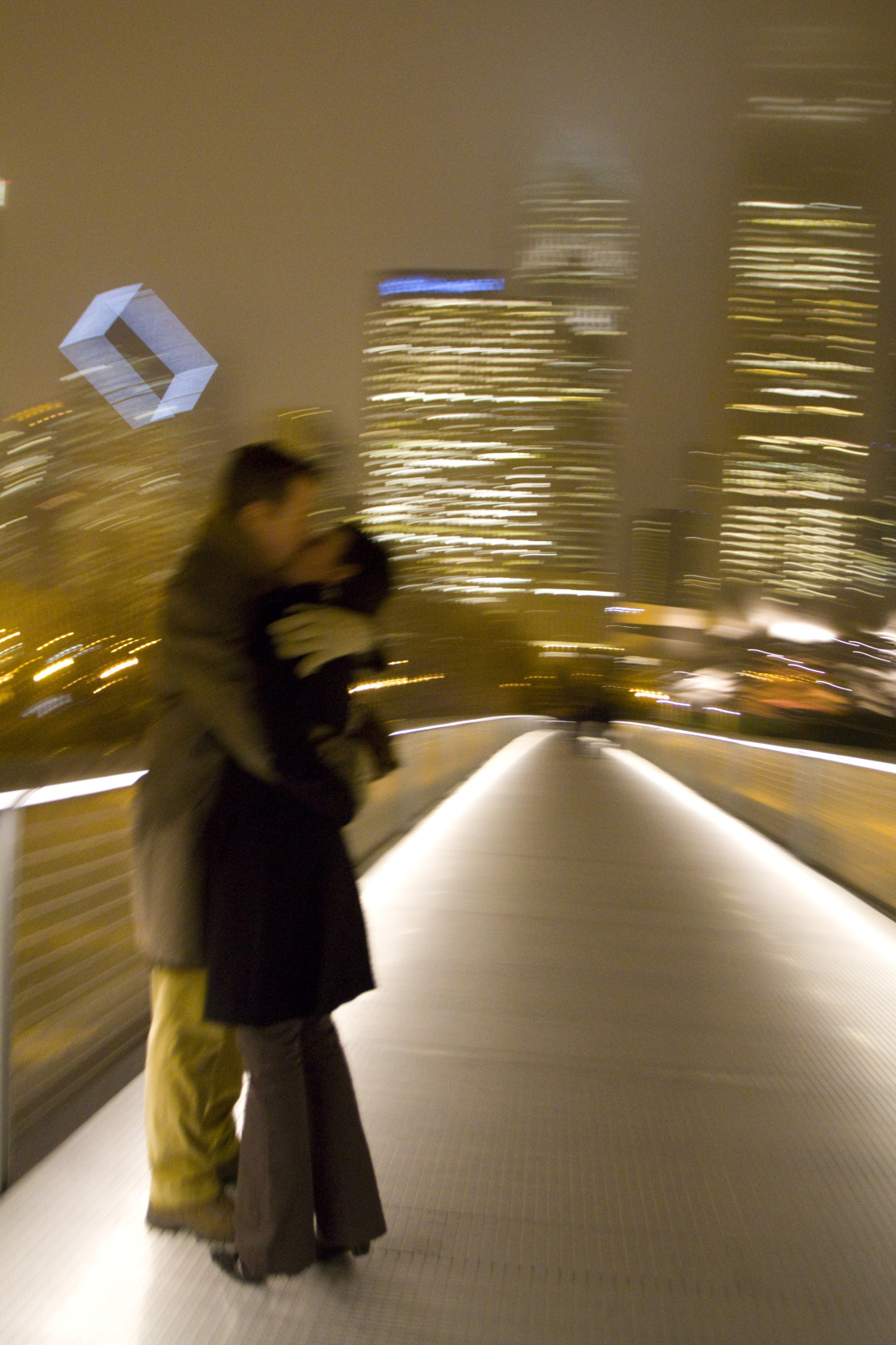 "Sky Bridge, Art Institute, Chicago" stock image