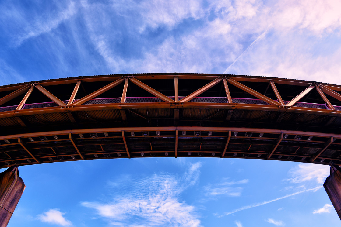 "The Bridge" stock image