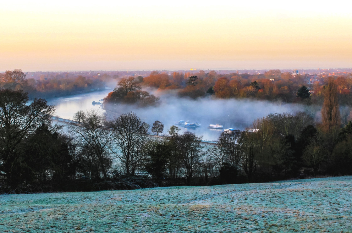 "Winter Landscape" stock image