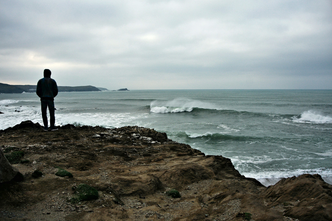 "Autumn Swell." stock image