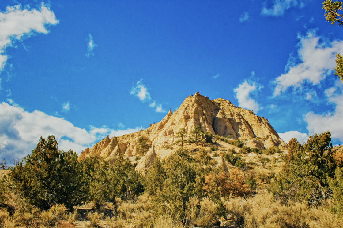 "Tent Rocks" stock image