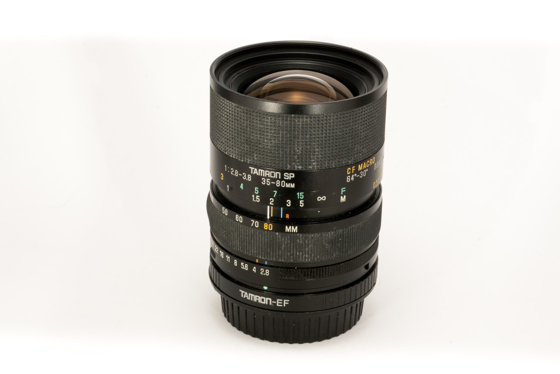 "Tamron SP 35-80mm F/2.8-3.8 (01A) lens" by Gordon England - $12.24 "Tamron SP 35-80mm F/2.8-3.8 (01A) lens" stock image