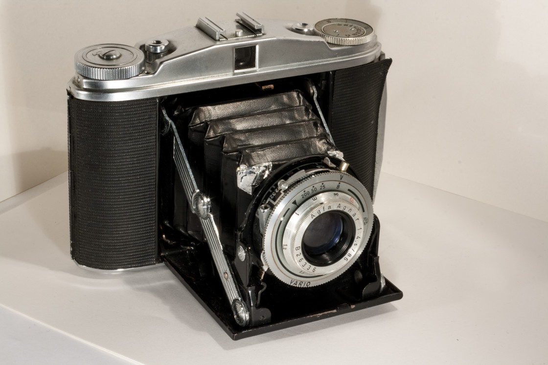 "Agfa Isolette II Camera" by Gordon England - $12.06 "Agfa Isolette II Camera" stock image