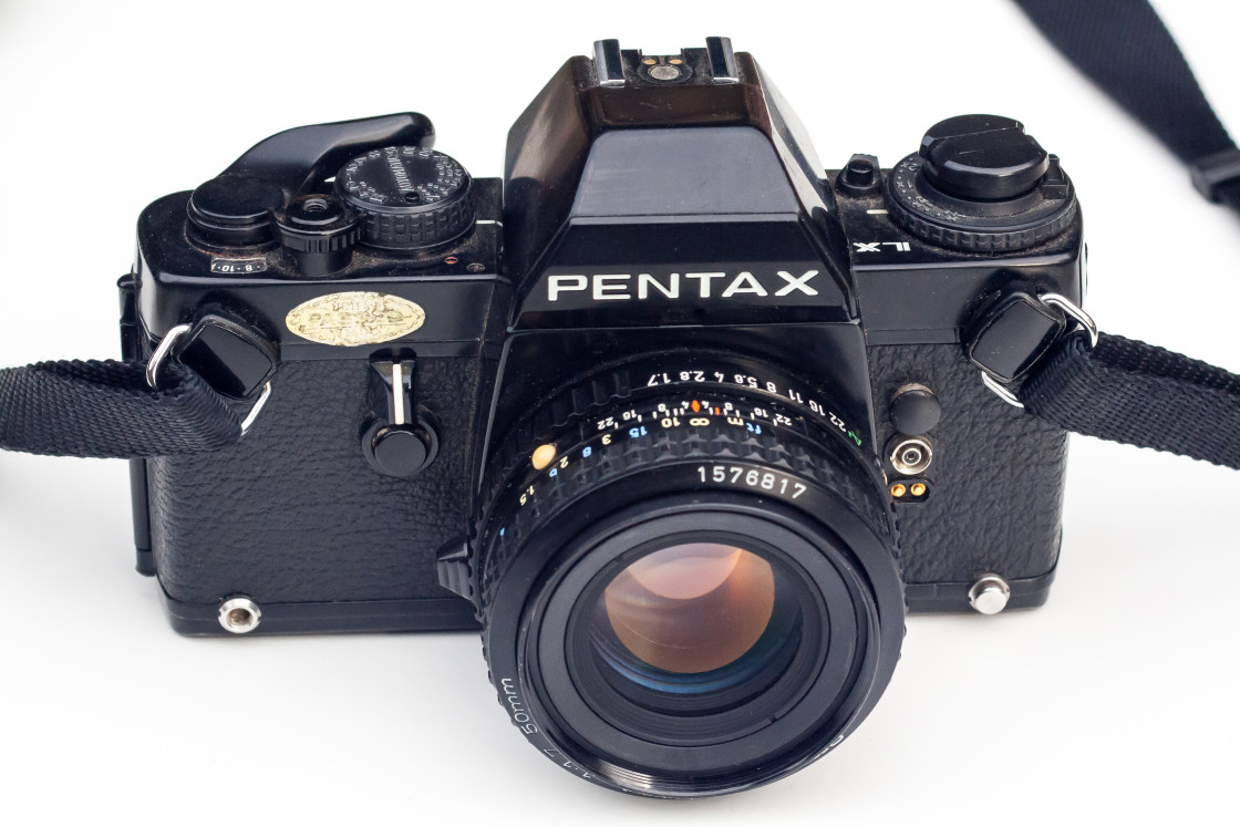 "Pentax LX 35mm SLR Camera" by Gordon England - $12.06 "Pentax LX 35mm SLR Camera" stock image