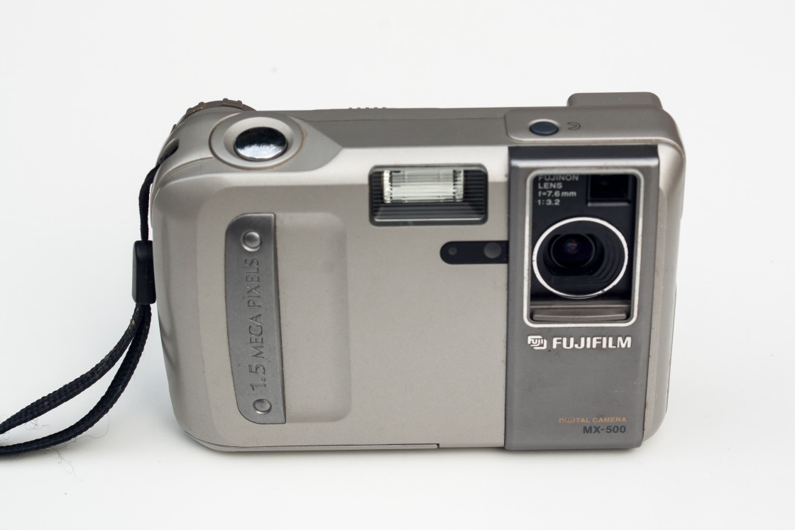 "Fuji MX-500 Digital Camera" by Gordon England - $12.09 "Fuji MX-500 Digital Camera" stock image