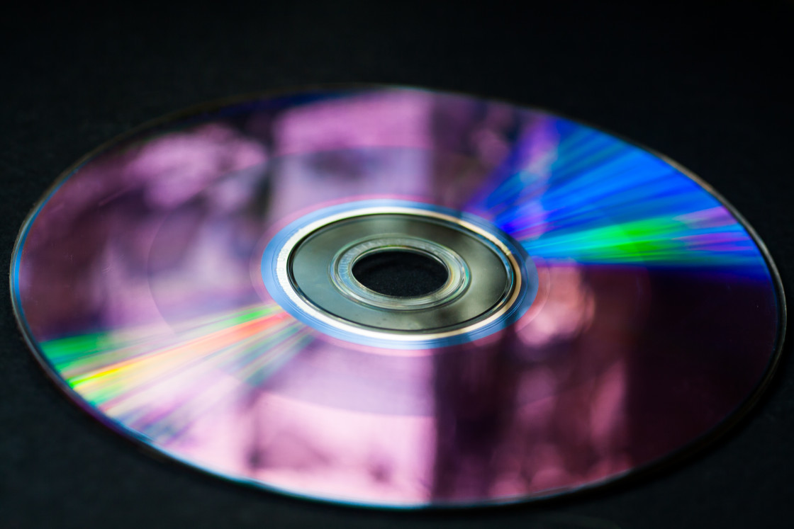 "Colourful Diffraction from CD Surface" by Gordon England - $12.07 "Colourful Diffraction from CD Surface" stock image