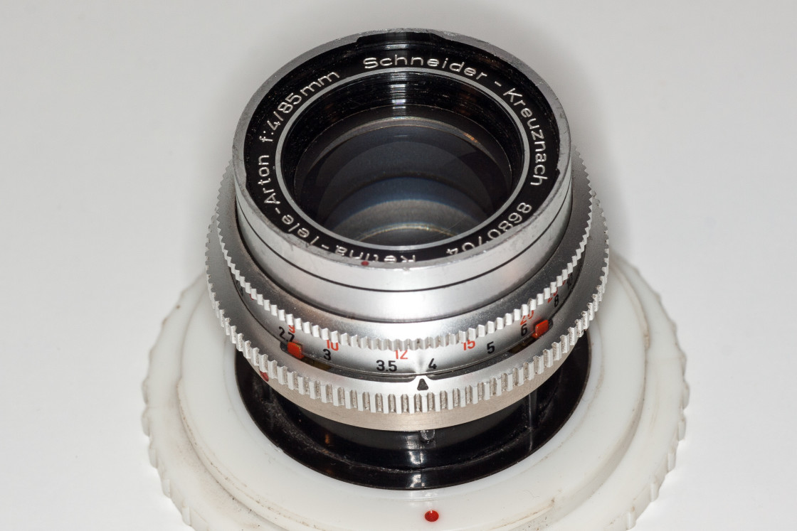 "Schneider-Kreuznach Retina-Tele-Arton-F:4/85mm lens" by Gordon England - $12.07 "Schneider-Kreuznach Retina-Tele-Arton-F:4/85mm lens" stock image
