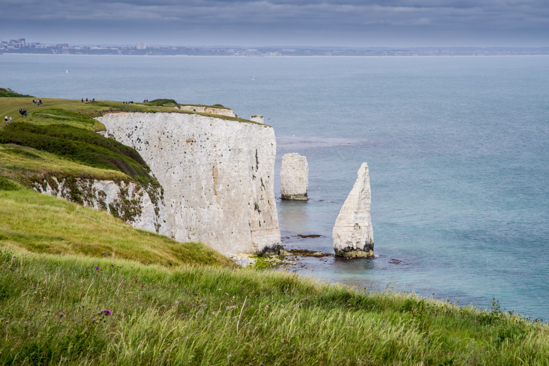 "Sea Stacks" stock image