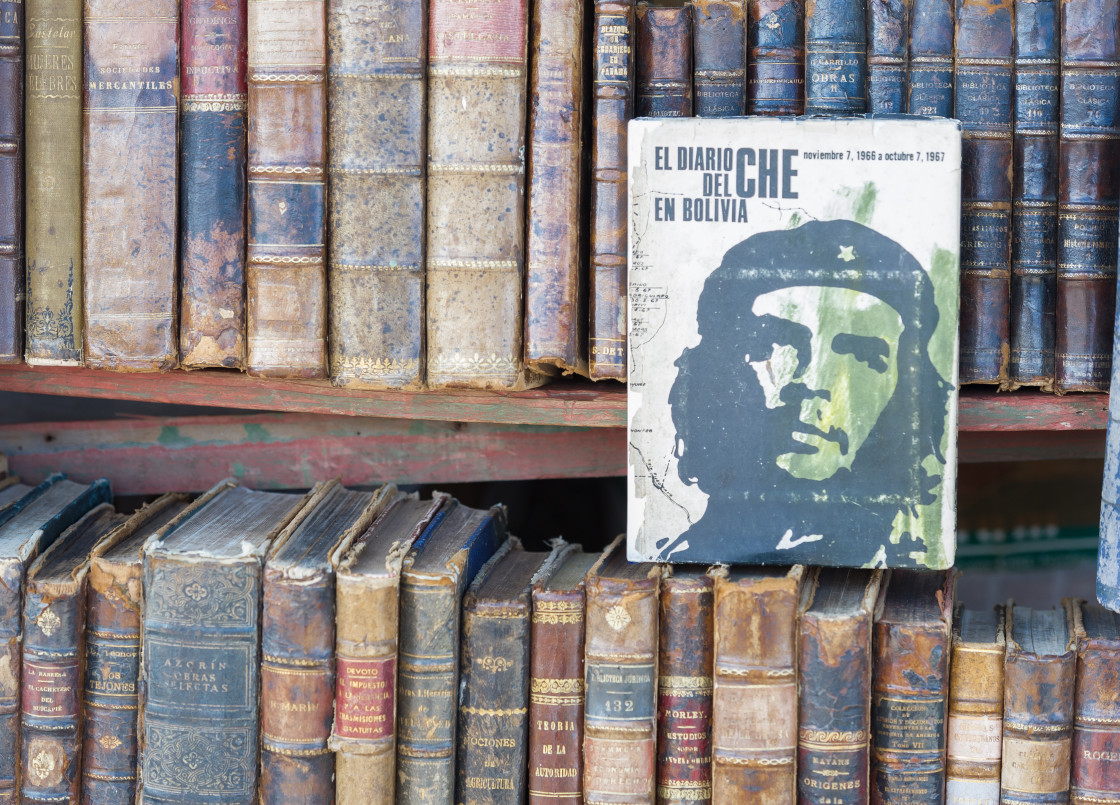 "Bookstore in Havana Cuba" stock image