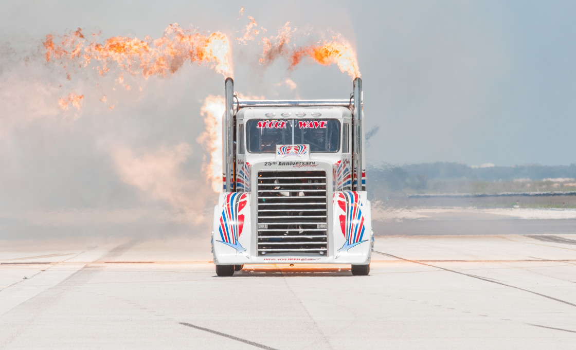 "Jet truck" stock image