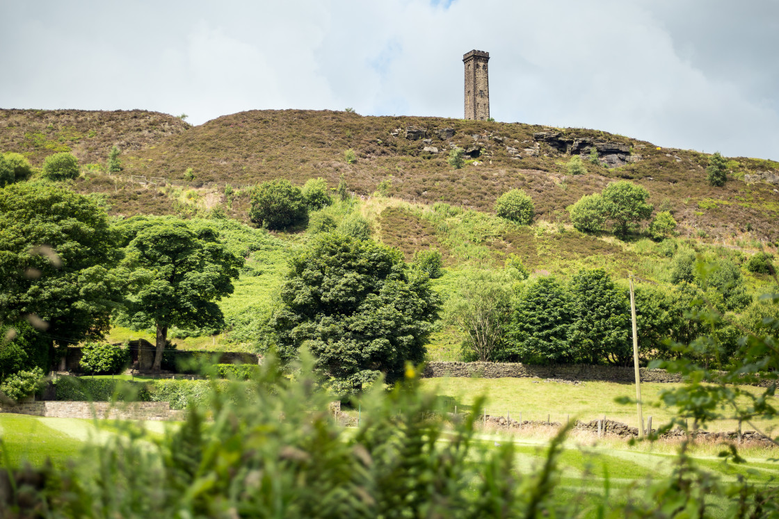 "Peel Monument" by Gordon England - $12.56 "Peel Monument" stock image
