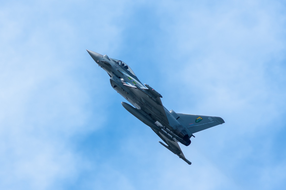 "Eurofighter Typhoon Jet" stock image