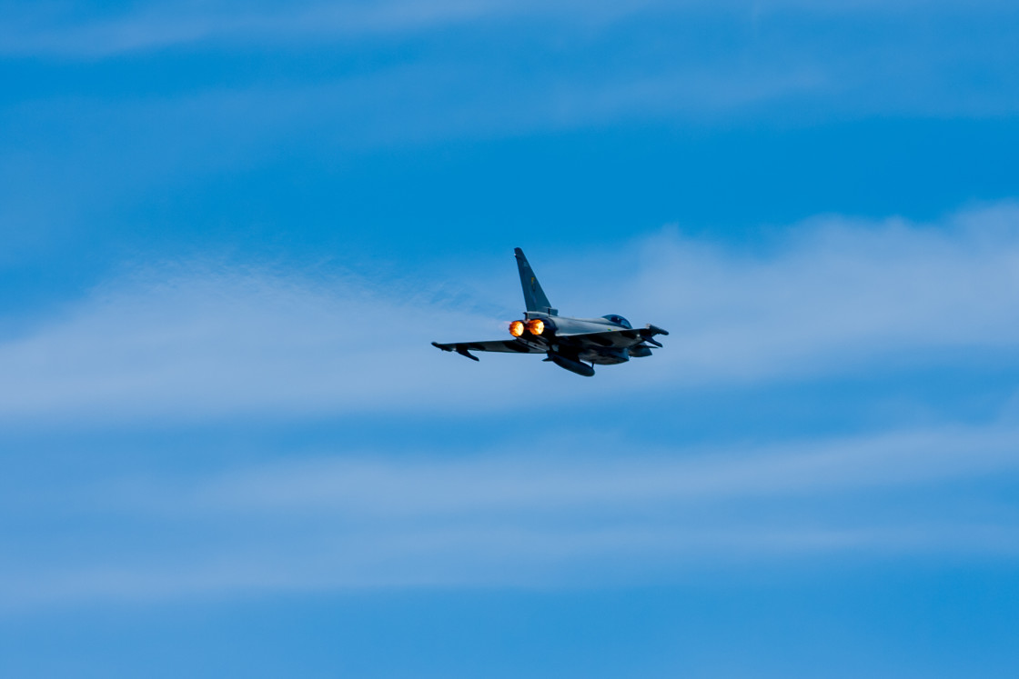 "Eurofighter Typhoon Jet" stock image