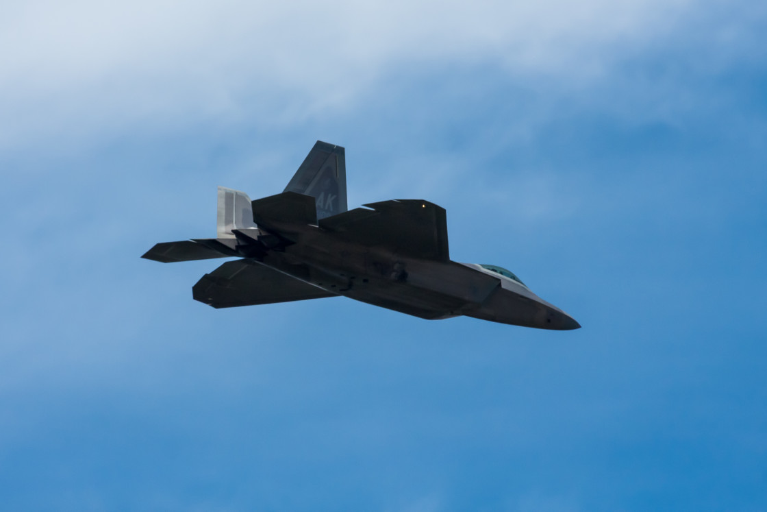 "F-22 Raptor" stock image