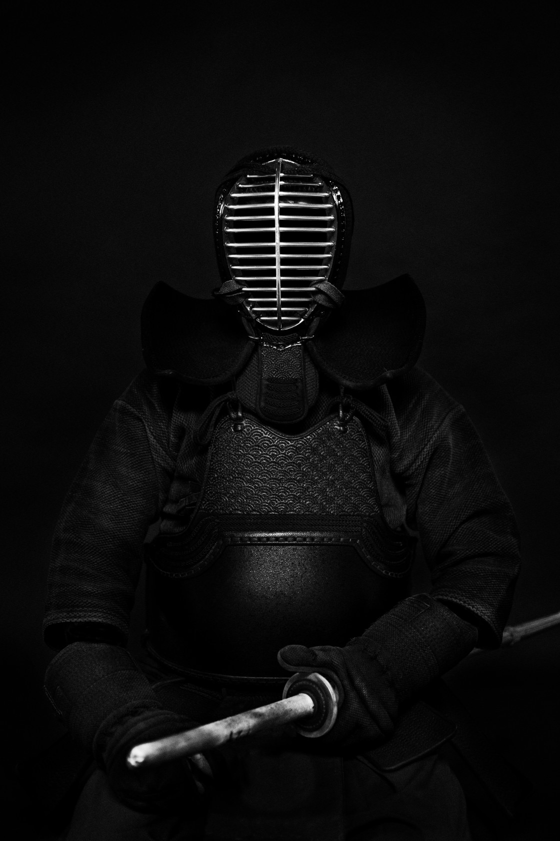 "Kendo Master" stock image