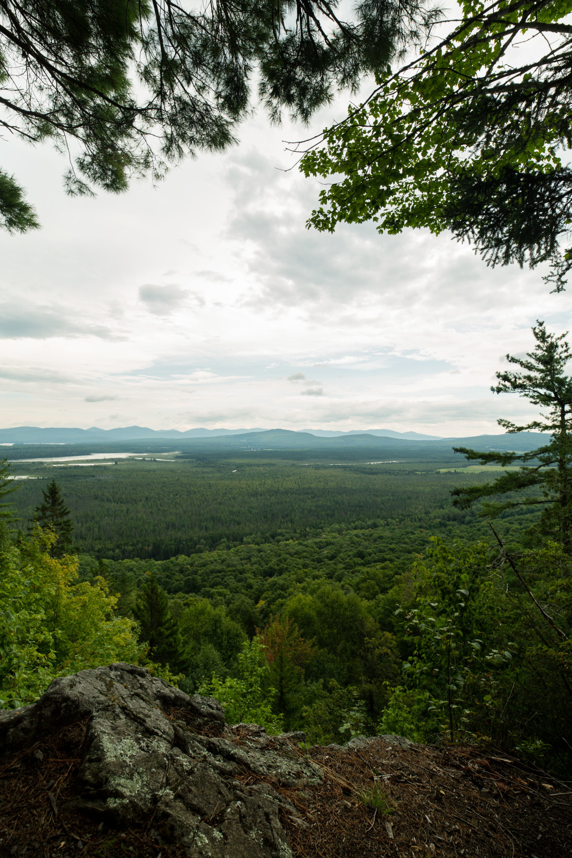 "Top of the mount" stock image