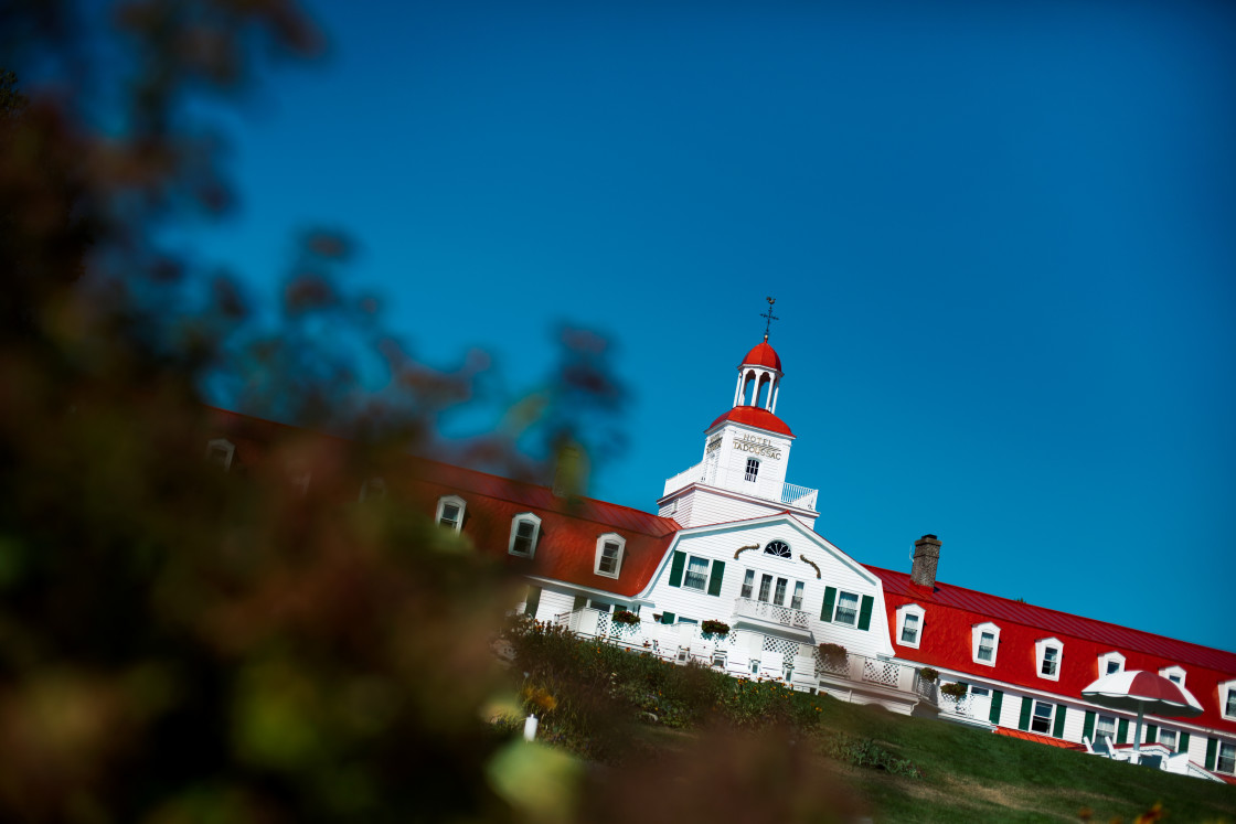 "Hotel Tadoussac" stock image