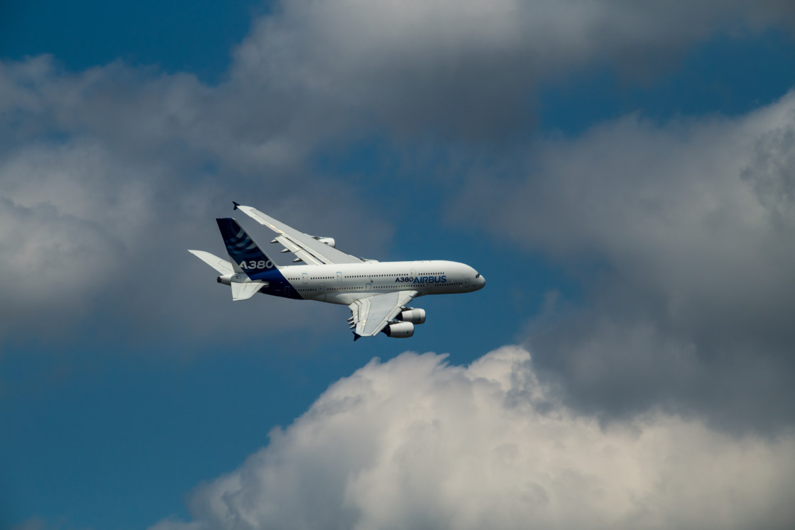"Airbus A380 Aircraft" by Gordon England - $12.24 "Airbus A380 Aircraft" stock image