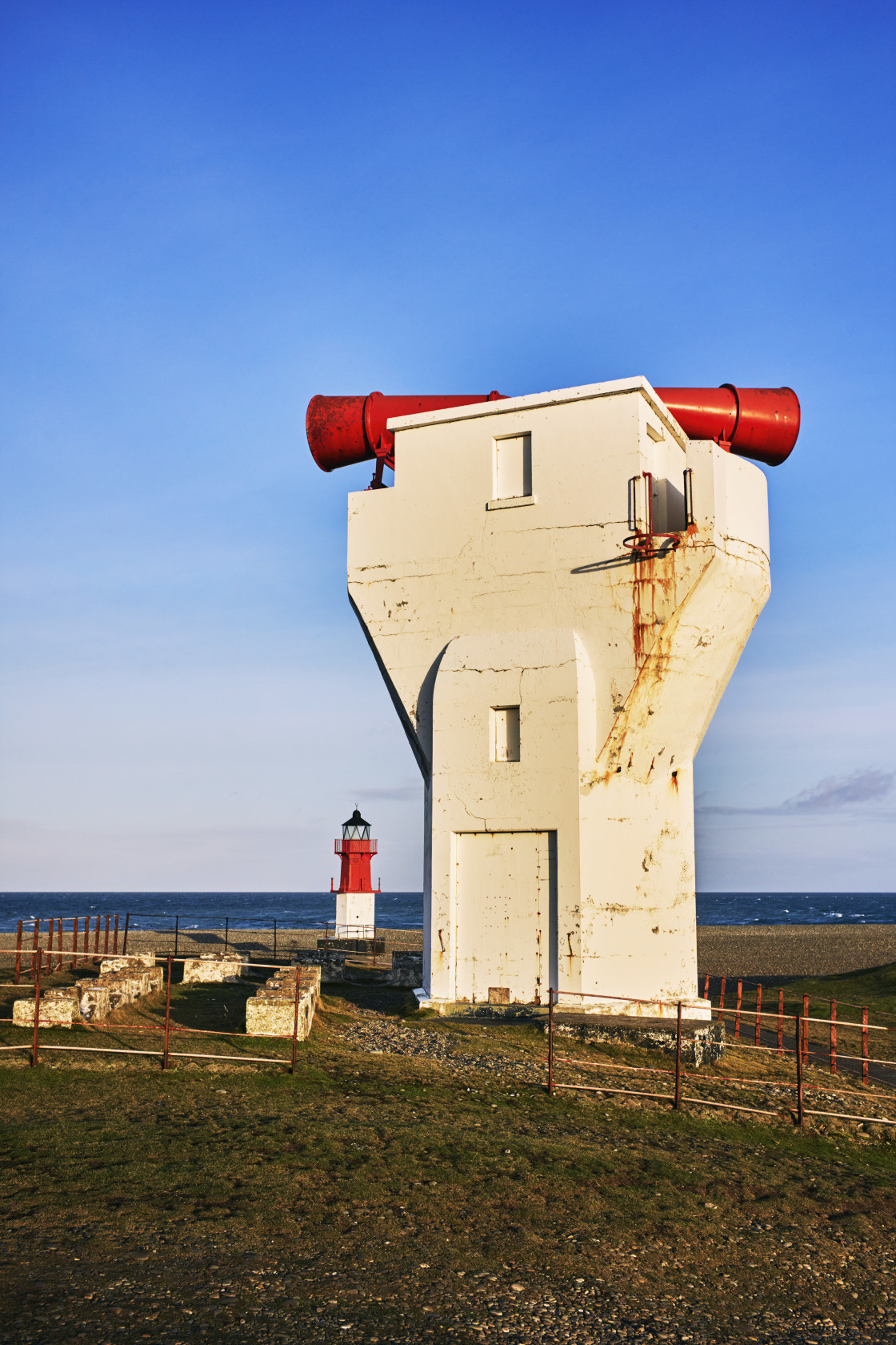 "Winkie and foghorn" by Ian Pilbeam - £15.00 "Winkie and foghorn" stock image