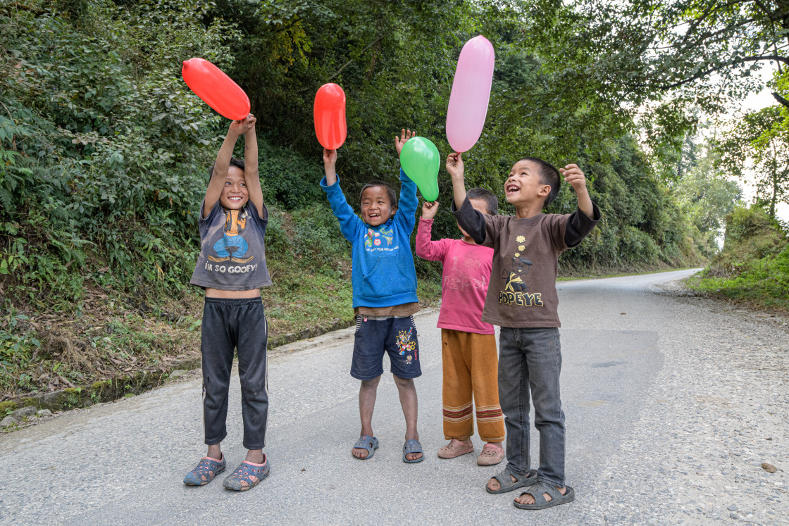 "Balloons" stock image