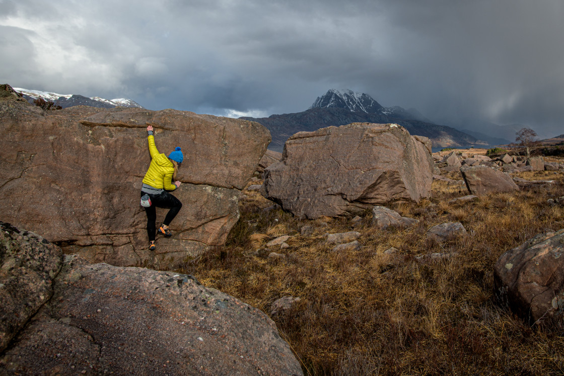 "Slioch" stock image