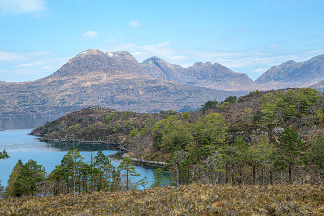 "Beinn Alligin" stock image