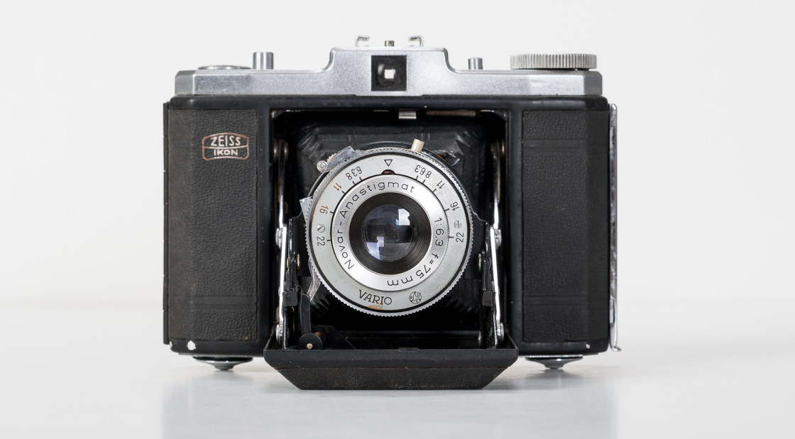 "Zeiss Ikon 1950's Camera" stock image