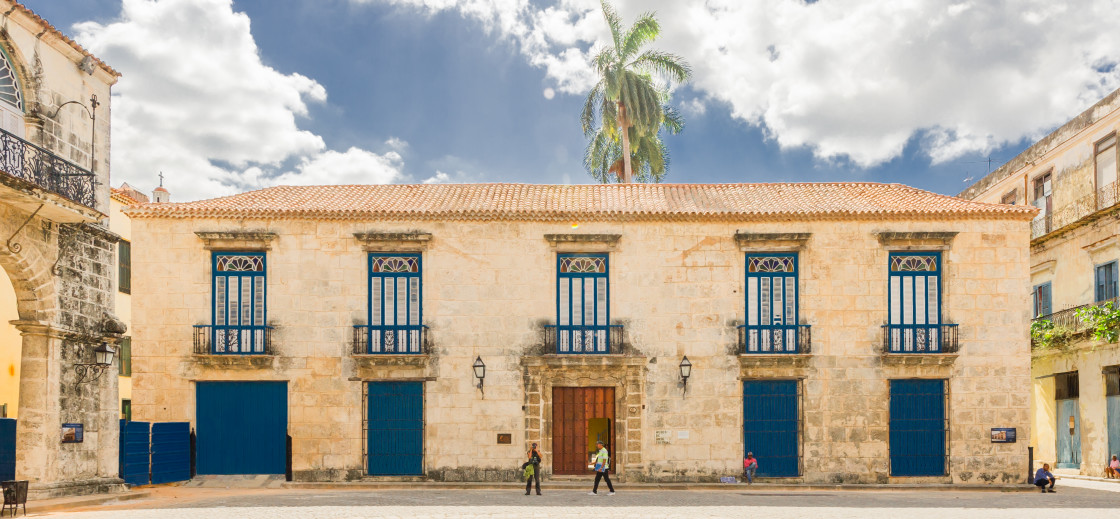"Cuban Courtyard - Havana" stock image