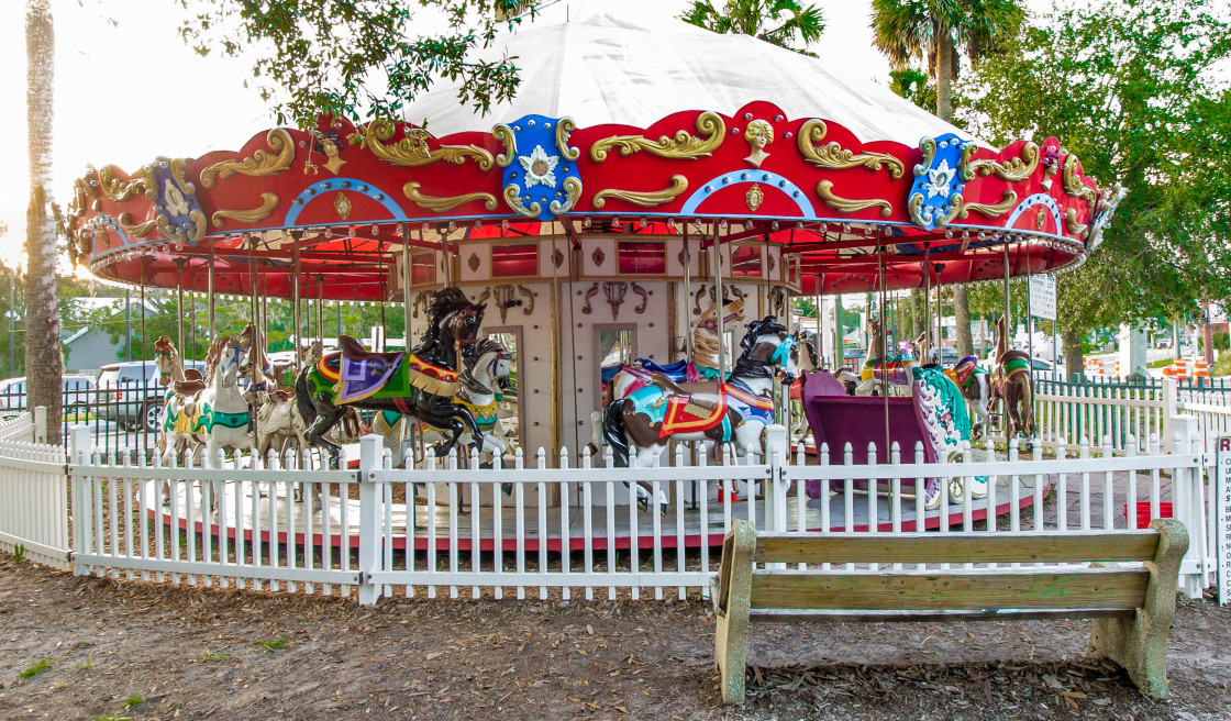 "Carousel" stock image