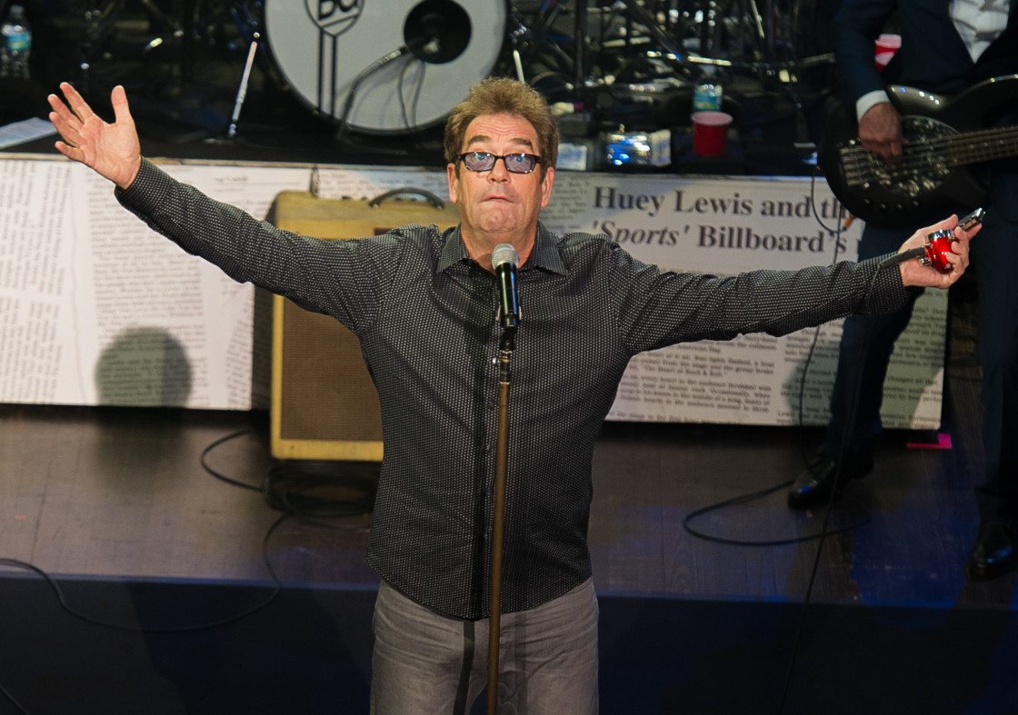 "Huey Lewis and the News" stock image